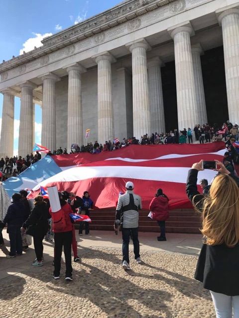 #3 Women's March, Lincoln Memorial, Washington DC